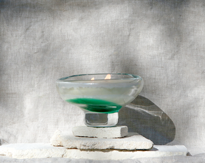 Emerald candle