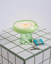Load image into Gallery viewer, Light Green Candle &amp; Incense holders